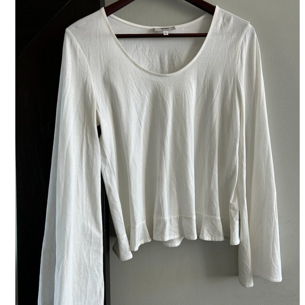 Skin Long sleeve organic cotton shirt for Neiman Marcus